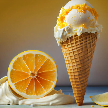 Mango ice cream