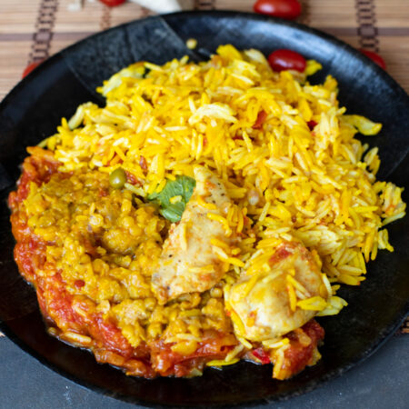 Chicken Masala Fried Rice
