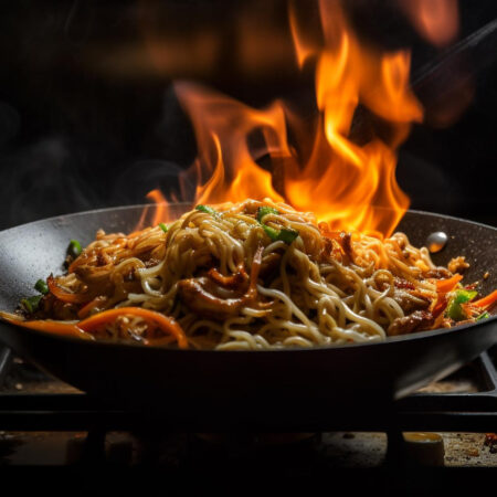 Tip it in Sizzler Chowmein