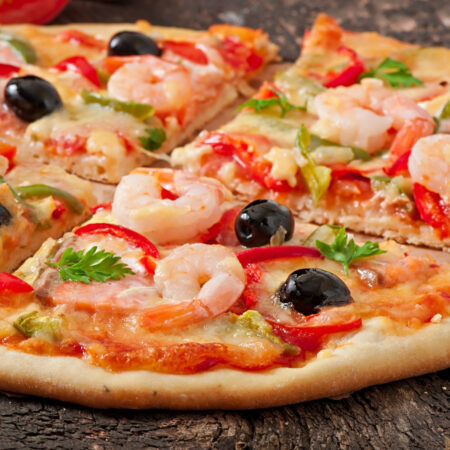 Seafood Pizza 6"