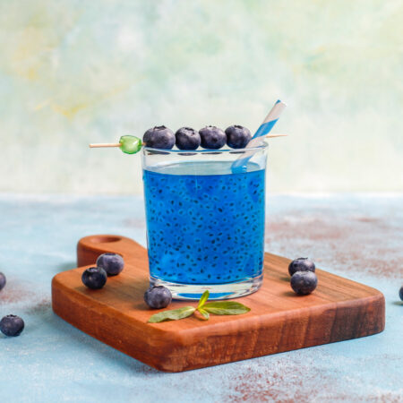 Blueberry mojito